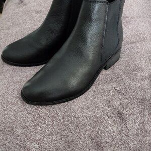 Carvela Storm  Ankle Boots Booties Black Leather EU 38